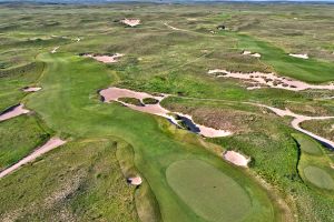 Sand Hills 18th Back Aerial